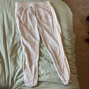 Adidas Gray Sweatpants Relaxed Fit Joggers